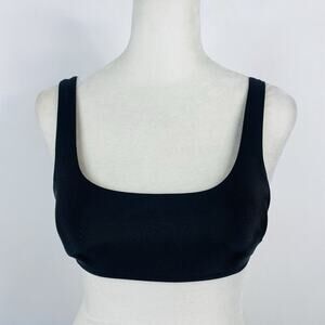 Aerie Size XXS Scoop Bikini Top Black